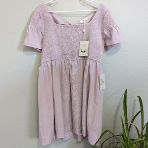 Lavender, checkered print dress, new with tags, XL, Böhme